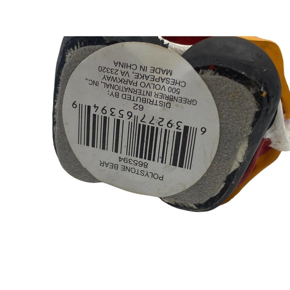 Firefighter Bear Holding Fire Hose Figurine Statue Polystone Fireman Collectible - Picture 3 of 11